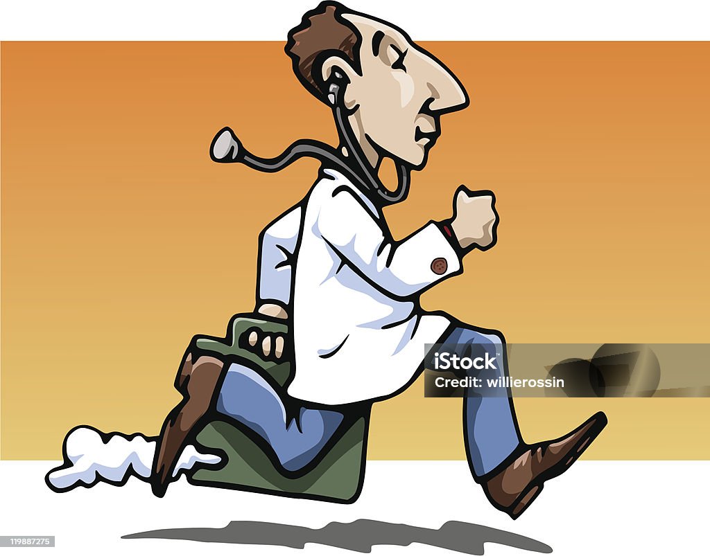 Hurry Up Doctor Stock Illustration - Download Image Now - Hippocrates,  Doctor, Humor - iStock