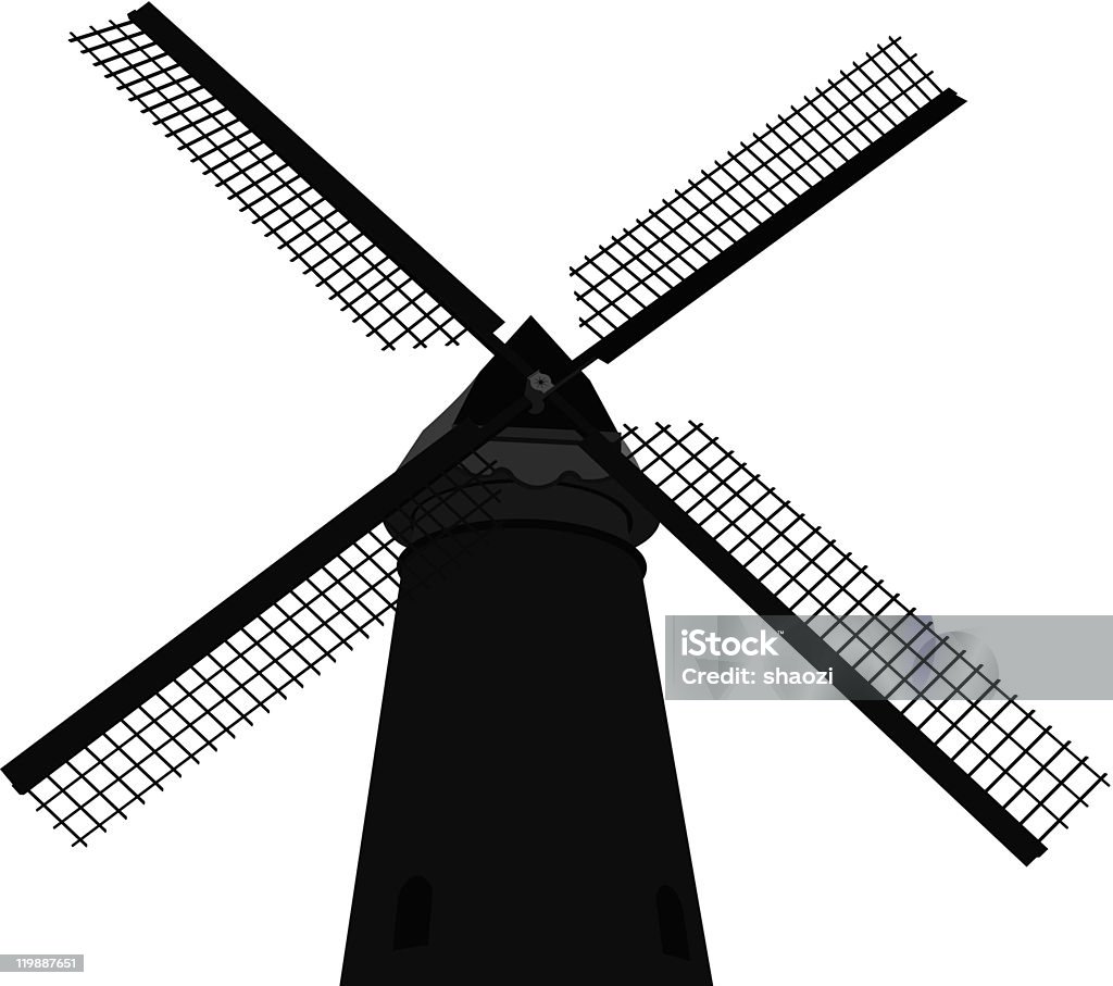windmill  Agriculture stock vector