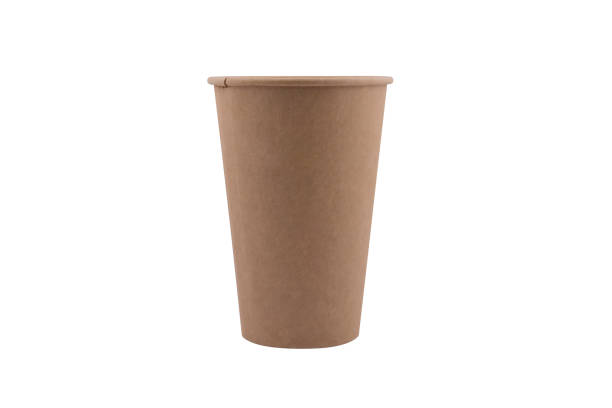 istock recycled paper - carton cup isolated on white background 1198876964