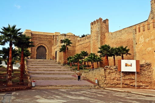 Main entrance to the citadel on the side opposite the river and the sea.