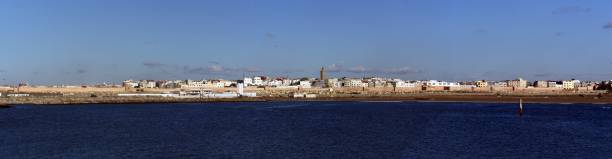 salé coastal city of morocco. - salé city imagens e fotografias de stock