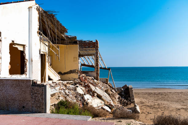istock Ruined house on the beach 1198882606