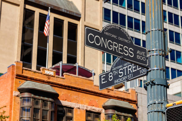 istock Austin street signs 1198883920