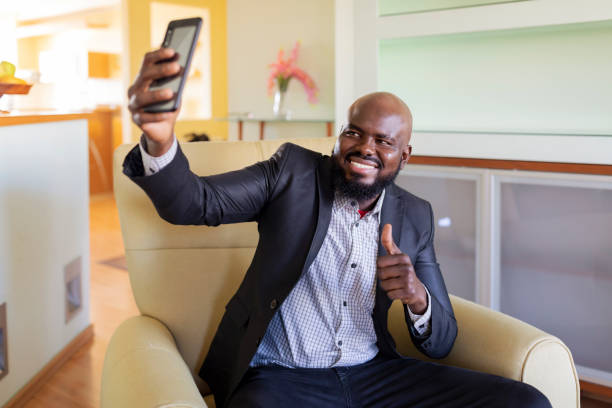 istock Self-Confident African Businessman at Home 1198886083