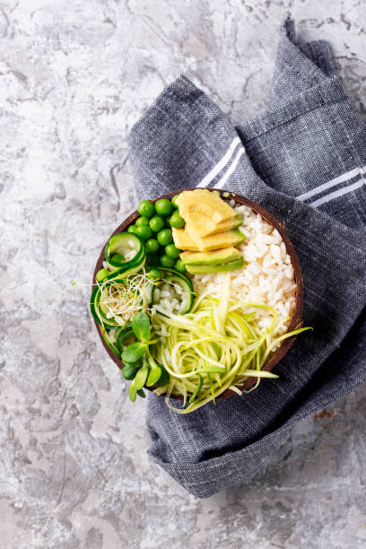 istock Vegan buddha bowl with vegetables 1198900908