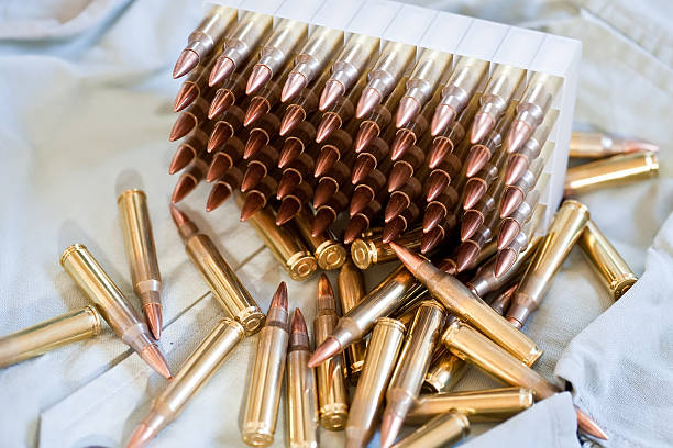istock Box of .223 caliber ammo 119890155