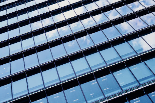 istock Modern skyscrapers in business district 1198907126