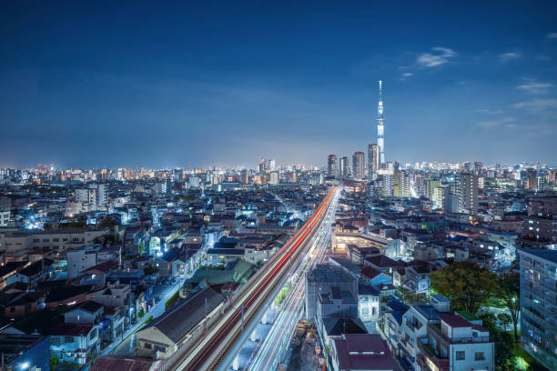 istock Tokyo cityscape in Japan 1198923429
