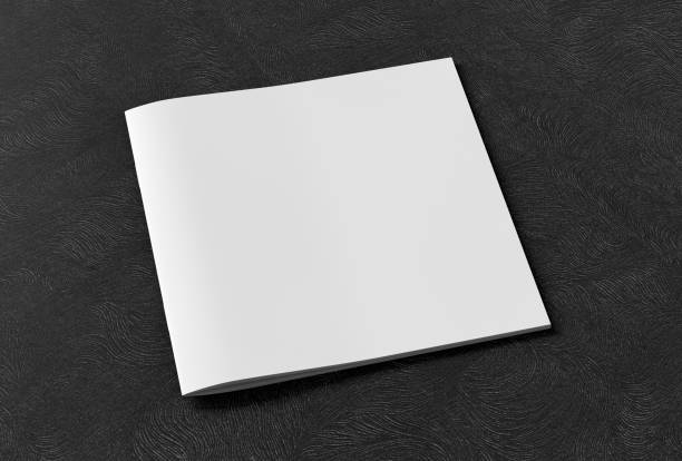 istock Blank square brochure or booklet cover 1198924410