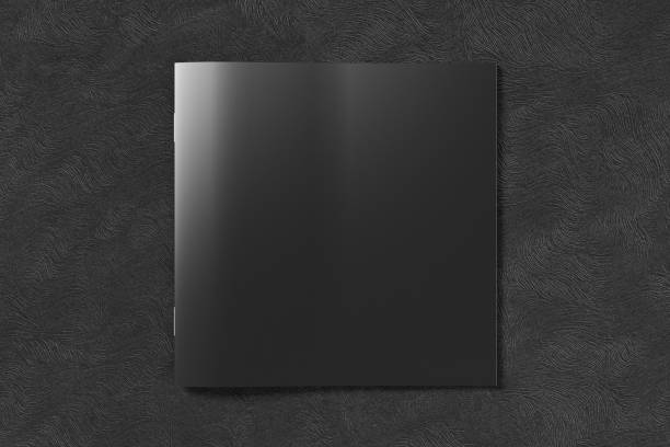 istock Blank square brochure or booklet cover 1198924431