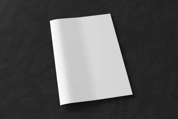 istock Vertical brochure or booklet  cover mock up. 1198924562