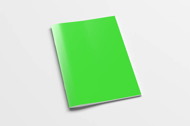 istock Vertical brochure or booklet  cover mock up. 1198924582