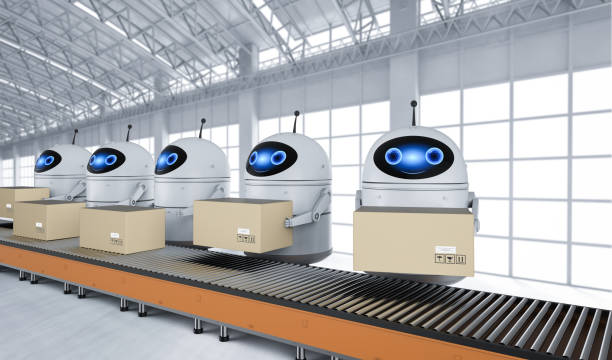 istock Automation factory concept 1198926323