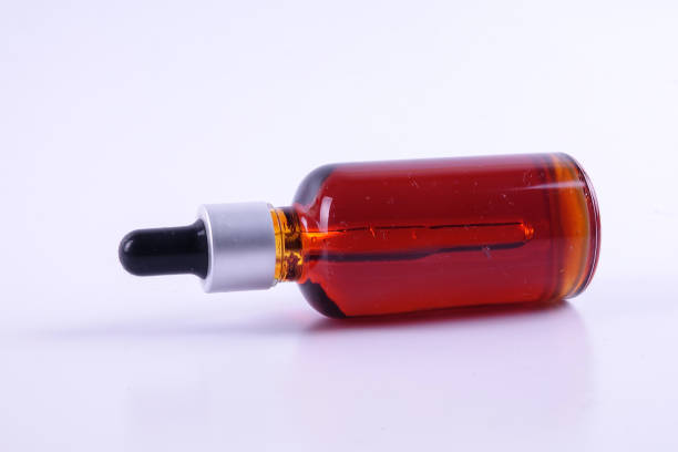 istock Nigella sativa or Black cumin oil over white background. 1198934945