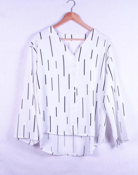 istock Summer blouse isolated on white. 1198934969