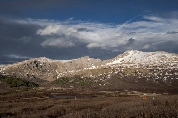 istock Storm Clouds roll over Mount Bierstadt at Guanella Pass 1198935973