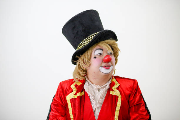 istock Portrait of a Clown Performer 1198938701