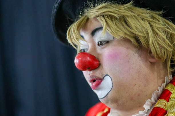 istock Portrait of a Clown Performer 1198939213
