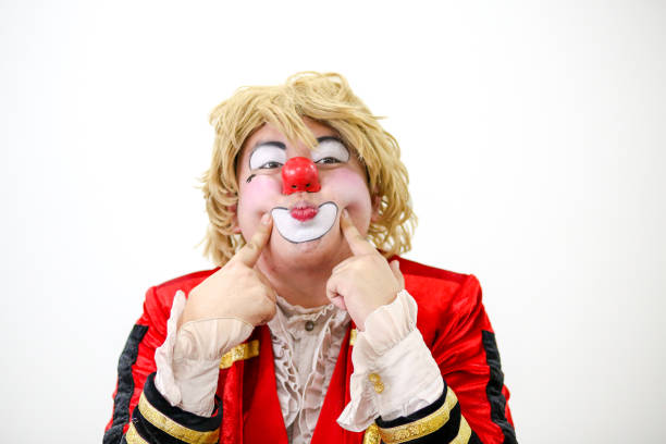 istock Portrait of a Clown Performer 1198939402