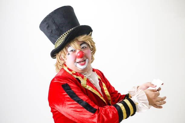 istock Facial Expression of a Clown Performer 1198940030