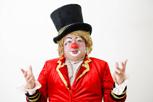 istock Facial Expression of a Clown Performer 1198940056