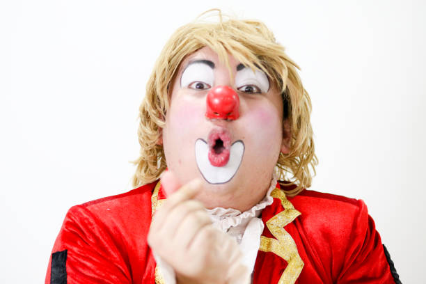 istock Facial Expression of a Clown 1198940270