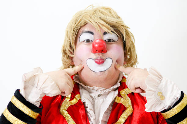 istock Facial Expression of a Clown 1198940318