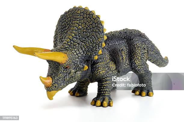 Foto de Triceratops Horridus e mais fotos de stock de Brinquedo - Brinquedo, Dinossauro, Era Pré-histórica