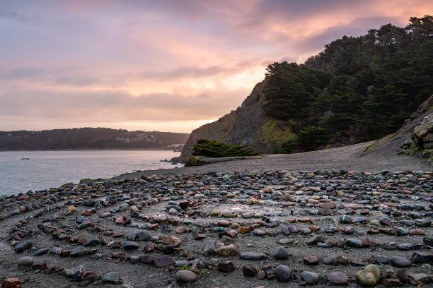 istock Lands End Labyrinth at Sunrise 1198959175