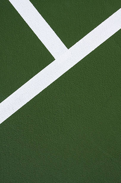 istock Tennis Court Lines for Background 119896157
