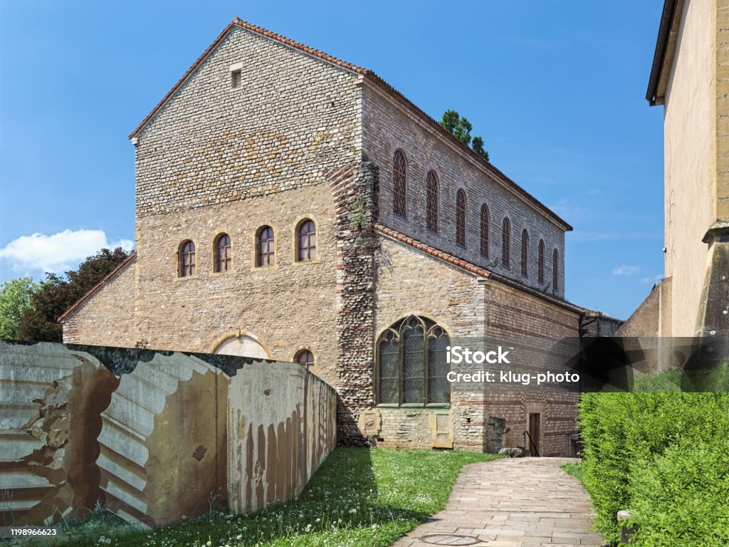 Basilica Of Saintpierreauxnonnains In Metz France Stock Photo