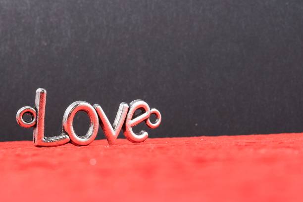 istock inscription love from metal 1198968388
