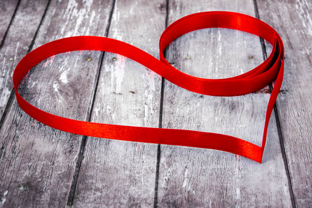 istock red heart made from ribbon 1198968427