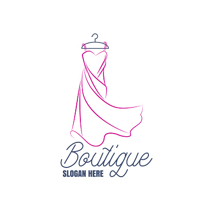 Fashion Boutique Insignia With Text Space For Your Slogan Tagline ...