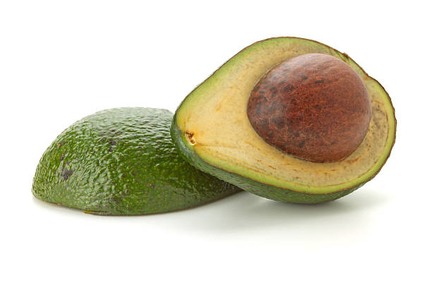 istock Two halves of avocado 119897749