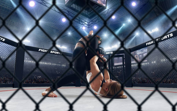 istock MMA women. 1198981387