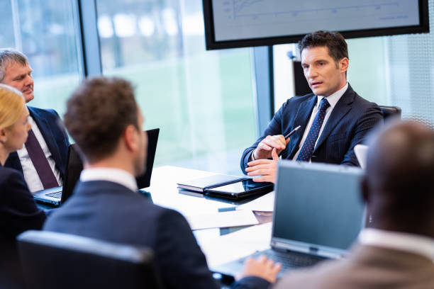 istock CEO Talking At The Meeting 1198983835