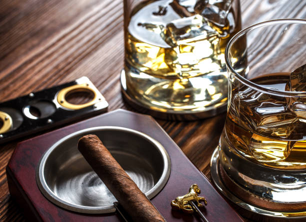 istock Whisky and cigar 1198987238