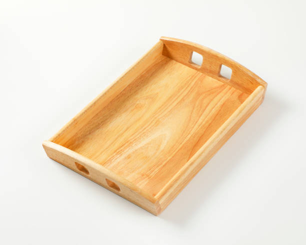 istock Wooden serving tray 1198991803