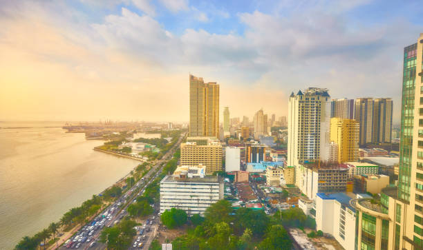 Skyline of Manila Bay