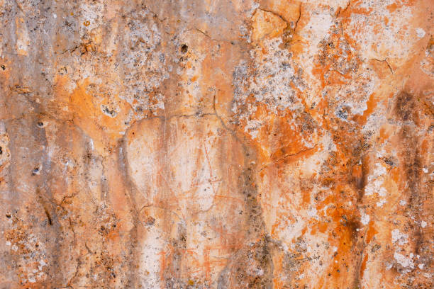istock Texture of old vintage damage wall background 1198995687