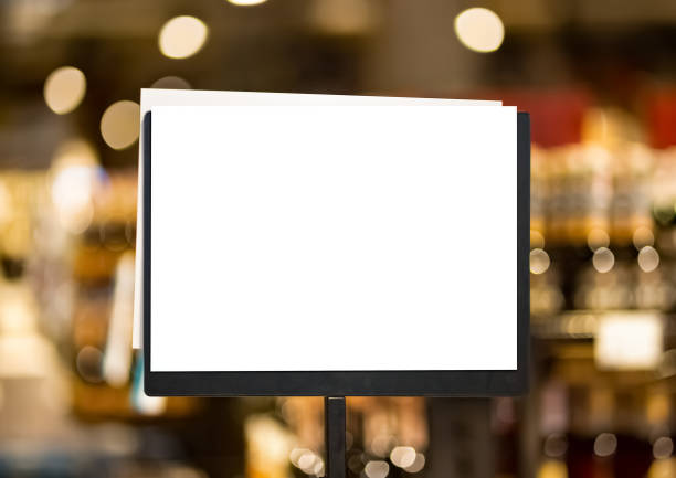 istock Blank plate in an liquor store 1199000689