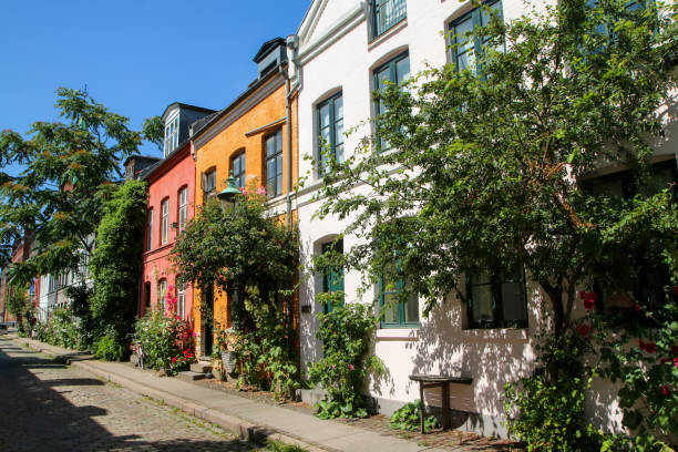 istock The typical danish terraced houses 1199002668