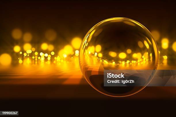 Light In Night Stock Photo - Download Image Now - Abstract, Black Color, Bubble