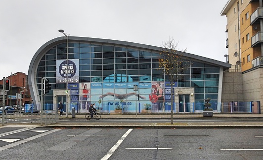 The Dublin City Council Sports and Fitness centre in Main Street, Ballymun, North Dublin.