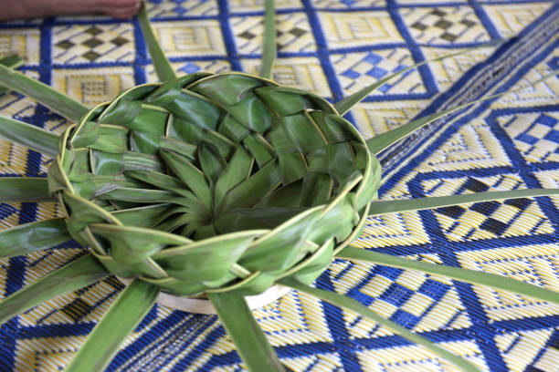 DIY, How to make Coconut leaf basket?