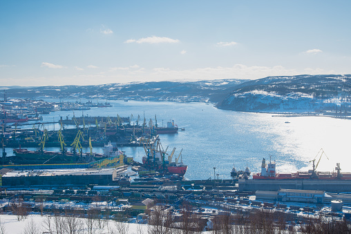 Murmansk, located on the Bay of Kola, is the largest city in the world above the Arctic Circle. Murmansk is the largest port on the shores of the Arctic Ocean and the only port to remain ice-free all year round.