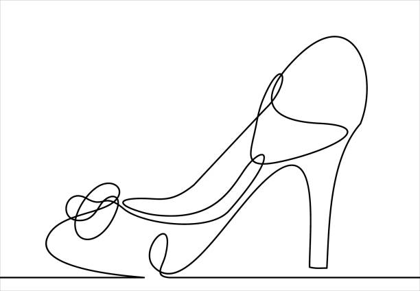 270+ Continuous Line Drawing Feet Stock Illustrations, Royalty-Free ...