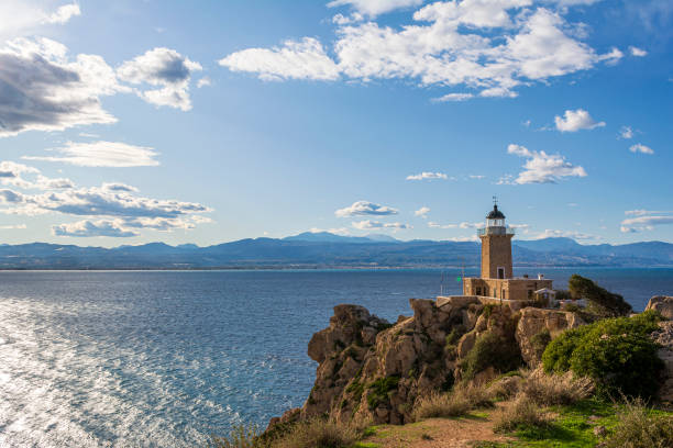 istock Cape Melagkavi Lighthouse also known as Cape Ireon Light 1199009648