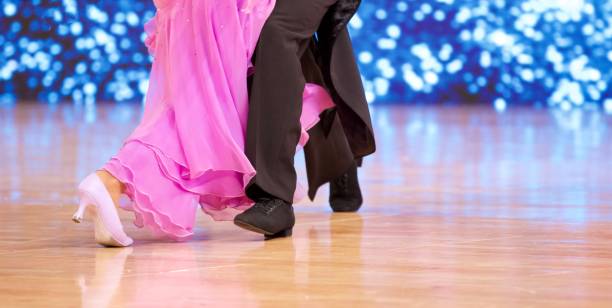 istock Dancers on the dance floor 1199013933